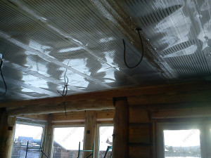 Отопление в деревянном доме на основе пленочных электронагревателей